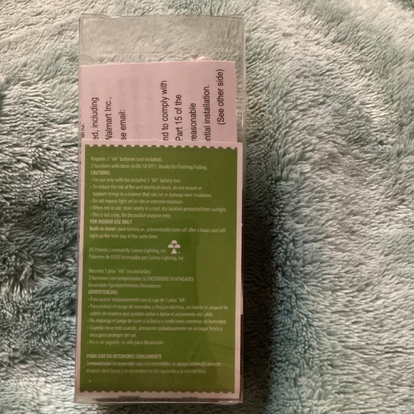 💡 Holiday Time Beer Mugs 18 LED 3 Function Light Set 💡6 feet with timer - Picture 2 of 4